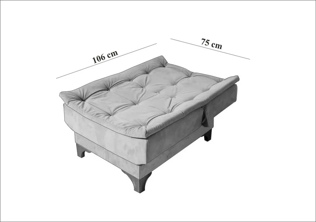 Karrige berjer, ngjyrë Rock, Atelier del Sofa, Kelebek - 7