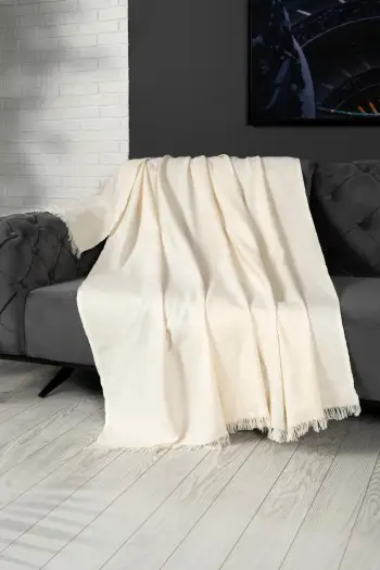 Mbulesë divani L'essentiel, Alinda, krem, 170x300cm