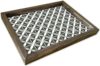 Tabaka dekorative Aberto Design, AT-011, shumëngjyrëshe, 30x40cm