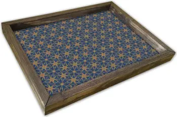 Tabaka dekorative Aberto Design, AT-035, shumëngjyrëshe, 30x40cm