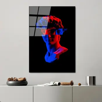 Pikturë dekorative prej xhami të temperuar, Wallity UV-205, 70x100cm