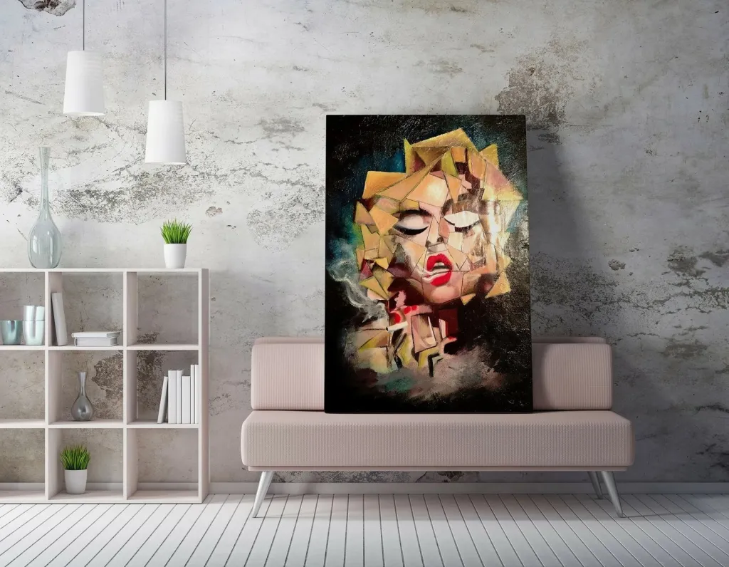Pikturë dekorative në kanavacë, Wallity WY322, 50x70cm - 2