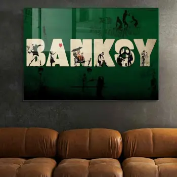 Pikturë dekorative prej xhami të temperuar, Wallity UV-685, 70x100cm