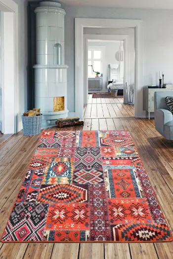 Qilim patchwork Conceptum Hypnose, shumëngjyrësh, 160x230cm