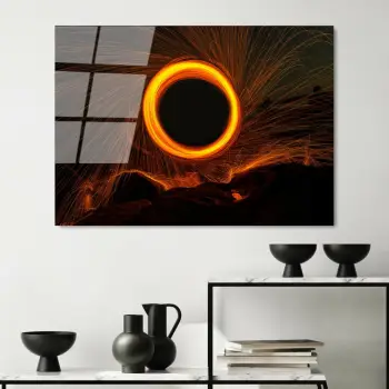 Pikturë dekorative prej xhami të temperuar Wallity, UV-089, 70x100cm