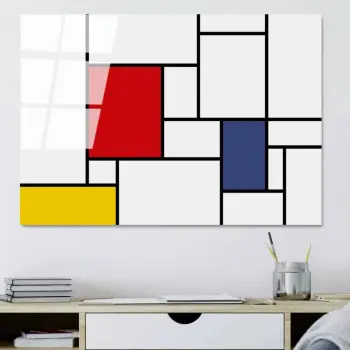 Pikturë dekorative prej xhami të temperuar, Wallity UV-181, 70x100cm