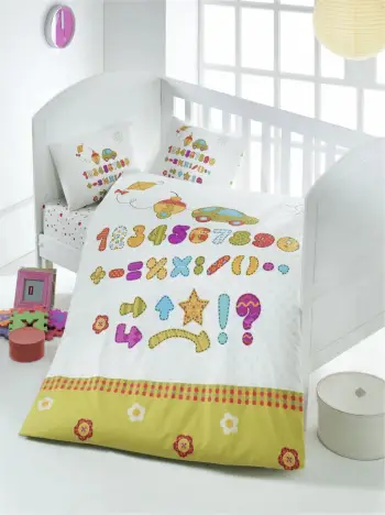 Set mbulesash për quilt për bebe, L'essentiel, Abaküs