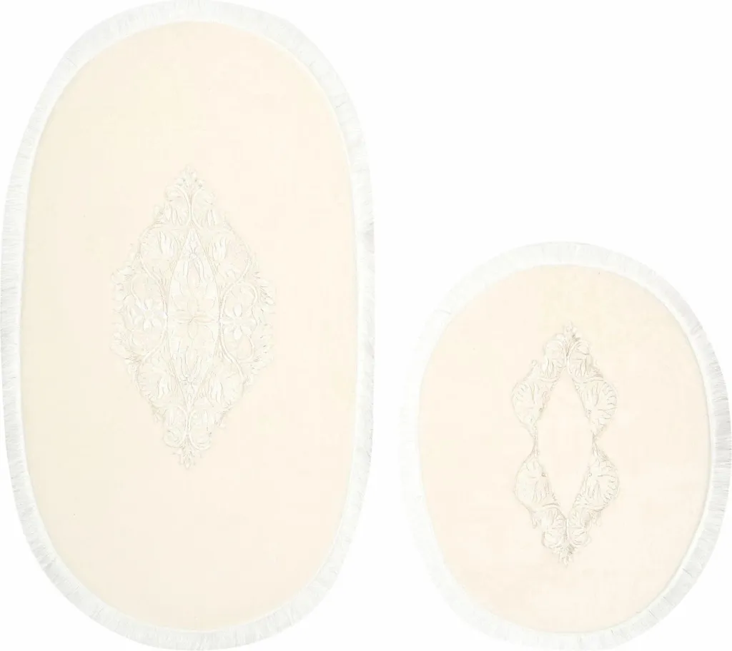 Set tapetash për banjo (2 copë), Mijölnir, Melek, krem - 2