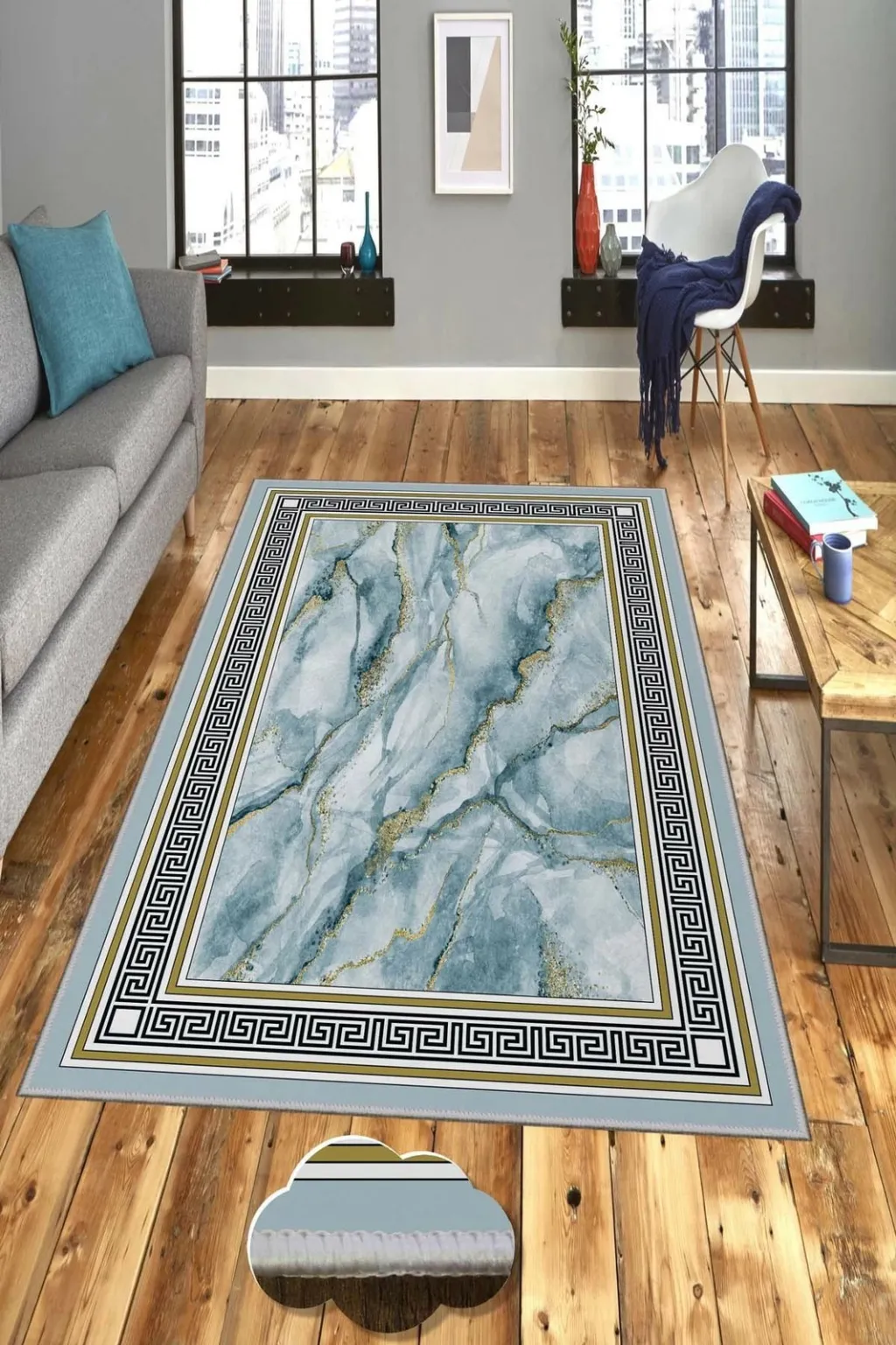 Qilim për korridor, shumëngjyrësh, Conceptum Hypnose, Hmnt766, 80x300cm - 1