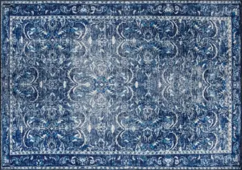 Qilim për korridor, ngjyrë blu e errët, Conceptum Hypnose Dorian Chenille, 75x150cm