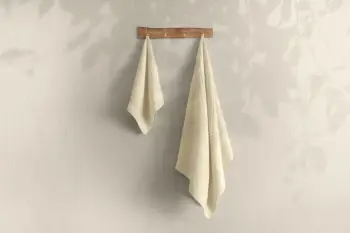 Set peshqirësh për banjo (2 copë), krem, Mijölnir, 1029A-033-2