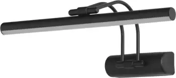 Llambë muri Opviq, Flüt, 35cm, LED, e zezë