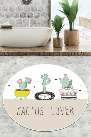 Tapet banje Mijölnir, Pink Cactus Djt, 160 cm