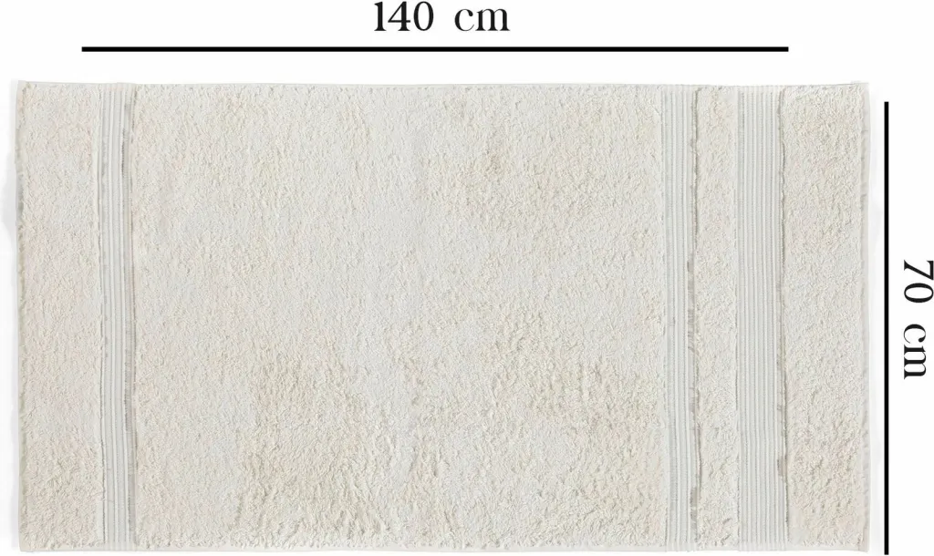 Peshqir banje Mijölnir, London, krem, 70x140cm - 3