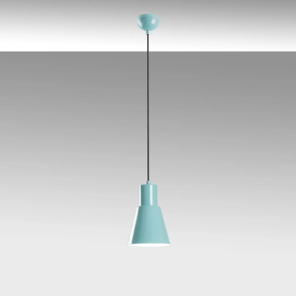 Llambë tavani Opviq, Konikkem, ngjyrë turquoise - 4