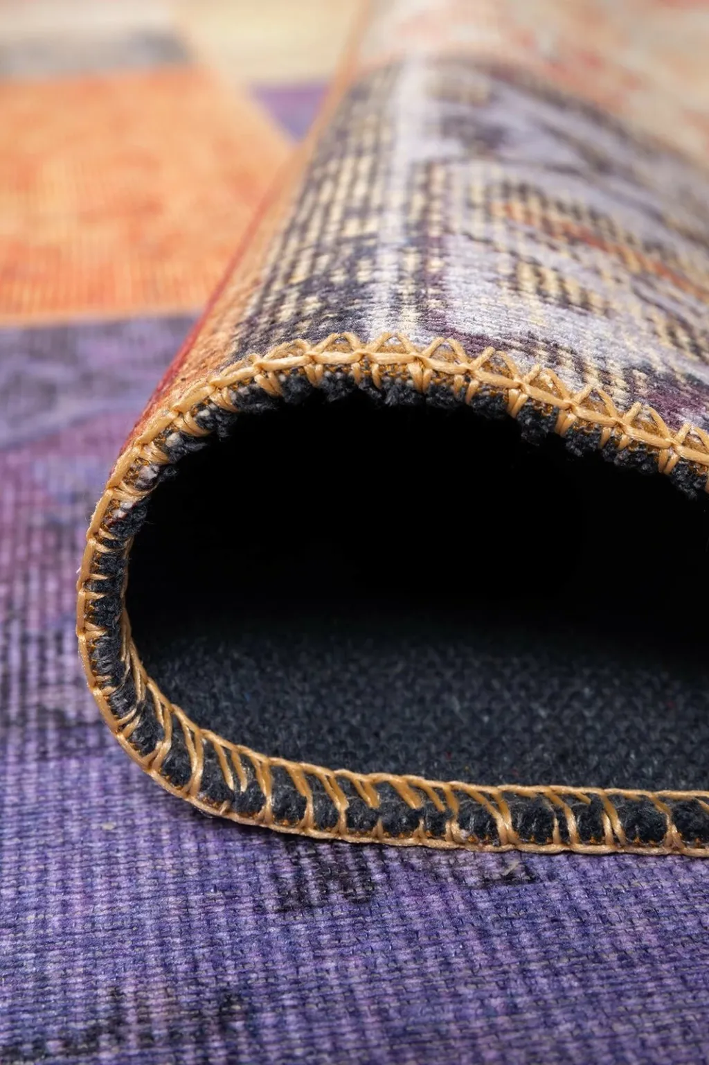 Qilim Conceptum Hypnose, Folk Chenille, shumëngjyrësh, 210x310cm - 3