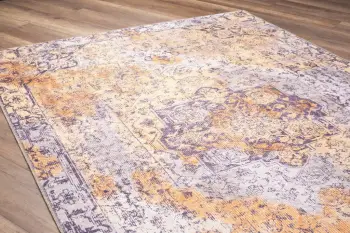 Qilim Conceptum Hypnose, Fusion Chenille, 210x310cm, ngjyrë e verdhë