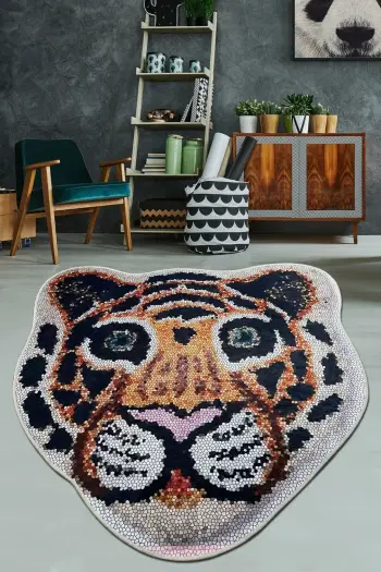 Tapet banje Mijölnir, Bengal Djt, shumëngjyrësh, 160 cm