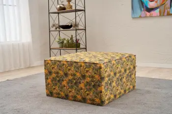 Puf Atelier del Sofa, ngjyrë e verdhë, Kozan
