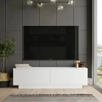Komodë për TV Hanah Home, e bardhë, Fn1-W