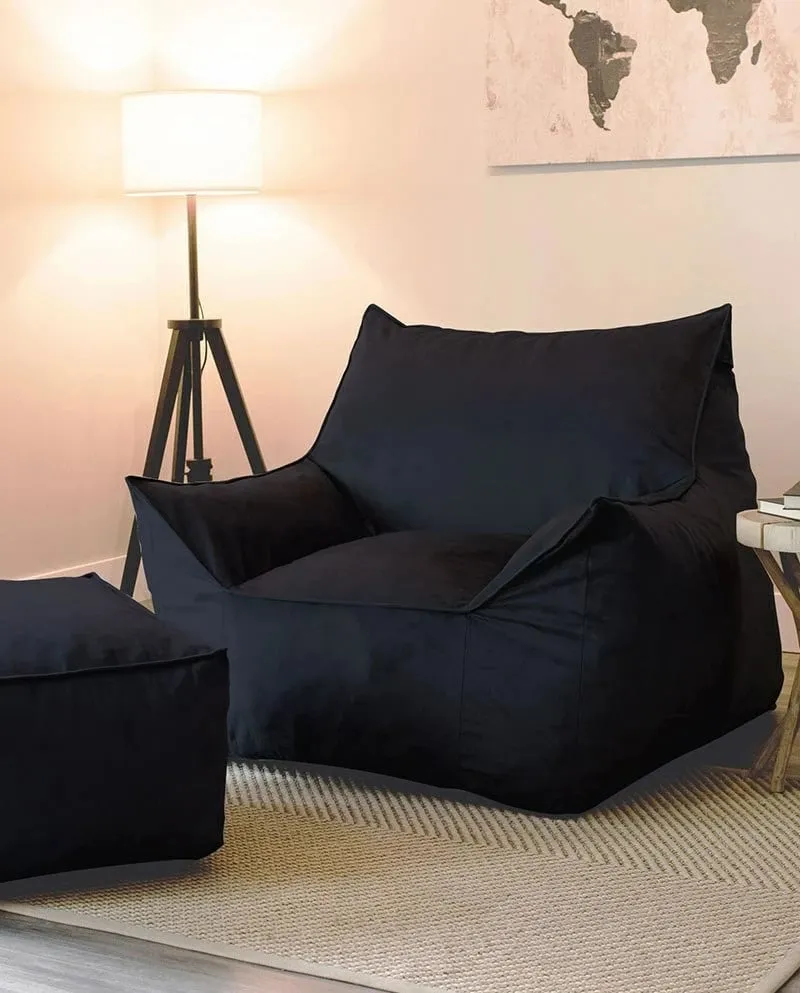 Puf Atelier del Sofa, Cinema, ngjyrë e zezë - 1