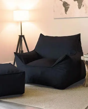 Puf Atelier del Sofa, Cinema, ngjyrë e zezë