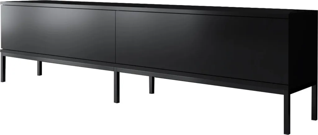 Komodë për TV Hanah Home, ngjyrë e zezë, Lord - 5