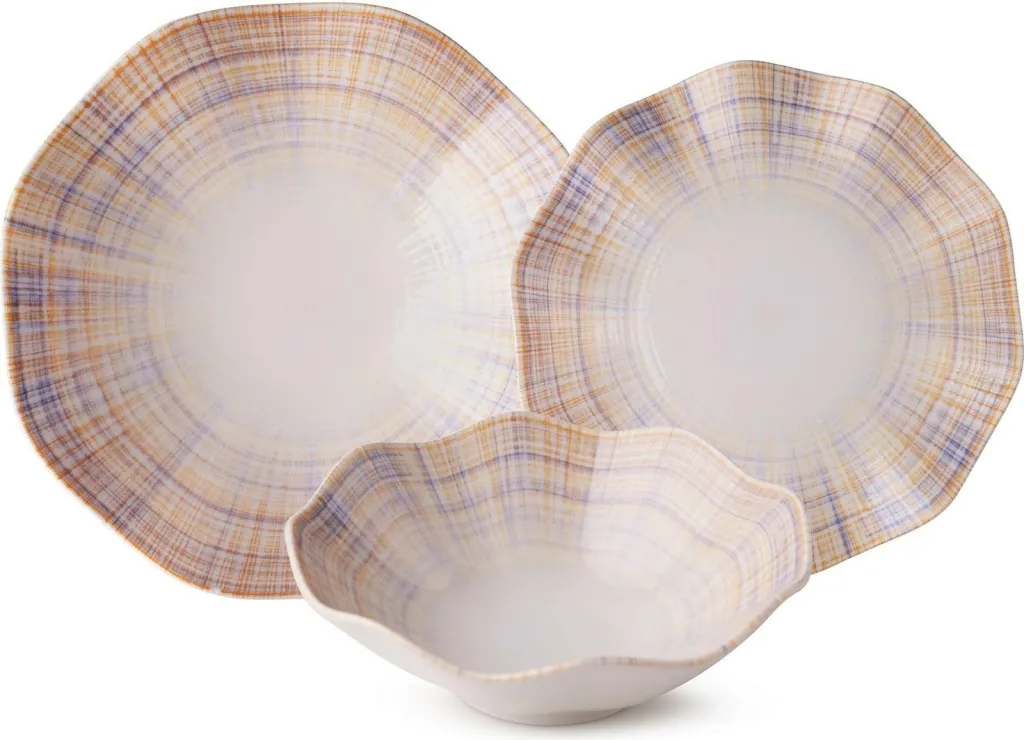 Set enësh për drekë (24 copë), Hermia, GBSNES24KY4R31941 - 8
