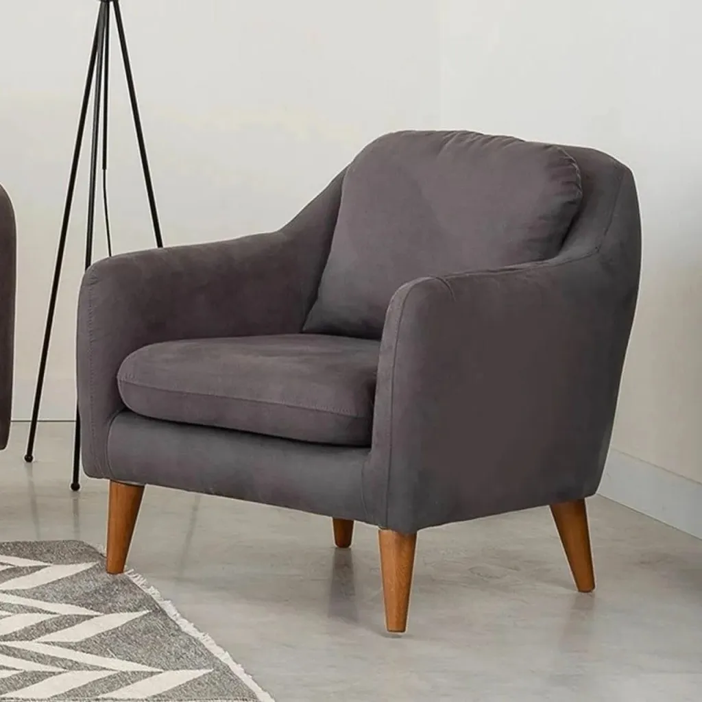 Karrige berjer Wing, ngjyrë antracit, Atelier del Sofa, Soli - 1