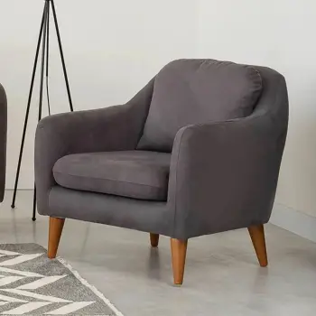 Karrige berjer Wing, ngjyrë antracit, Atelier del Sofa, Soli