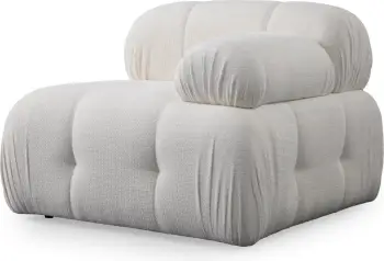 Karrige njëvendëshe Atelier del Sofa, Petite 1R, e bardhë