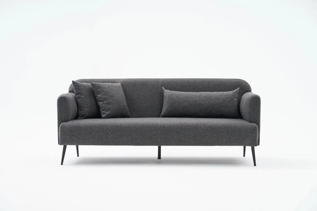 Divan treshe Atelier del Sofa, Revos, ngjyrë antracit - 6