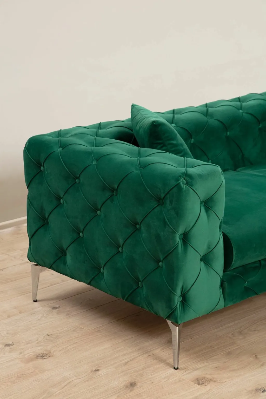 Divan treshe Atelier del Sofa, Como, ngjyrë e gjelbër - 5