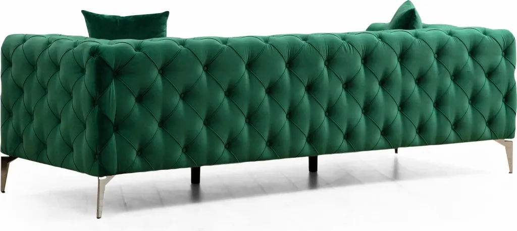 Divan treshe Atelier del Sofa, Como, ngjyrë e gjelbër - 8