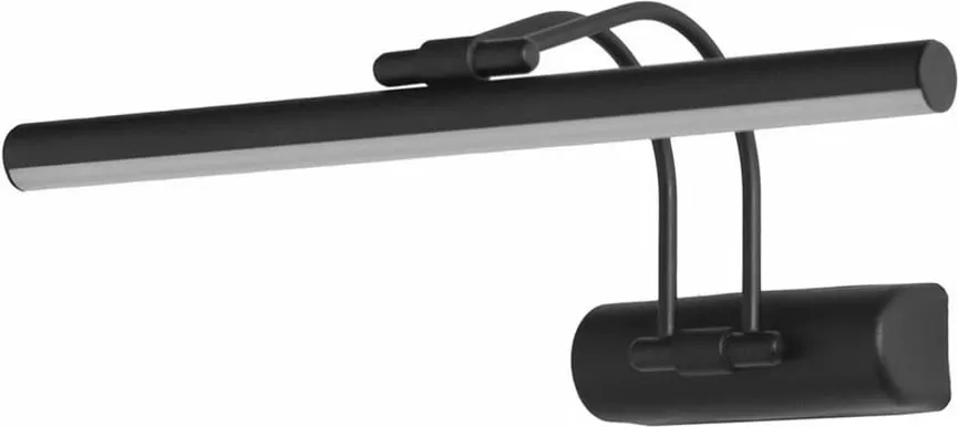 Llambë muri Opviq, Flüt, 50cm, LED, e zezë - 2