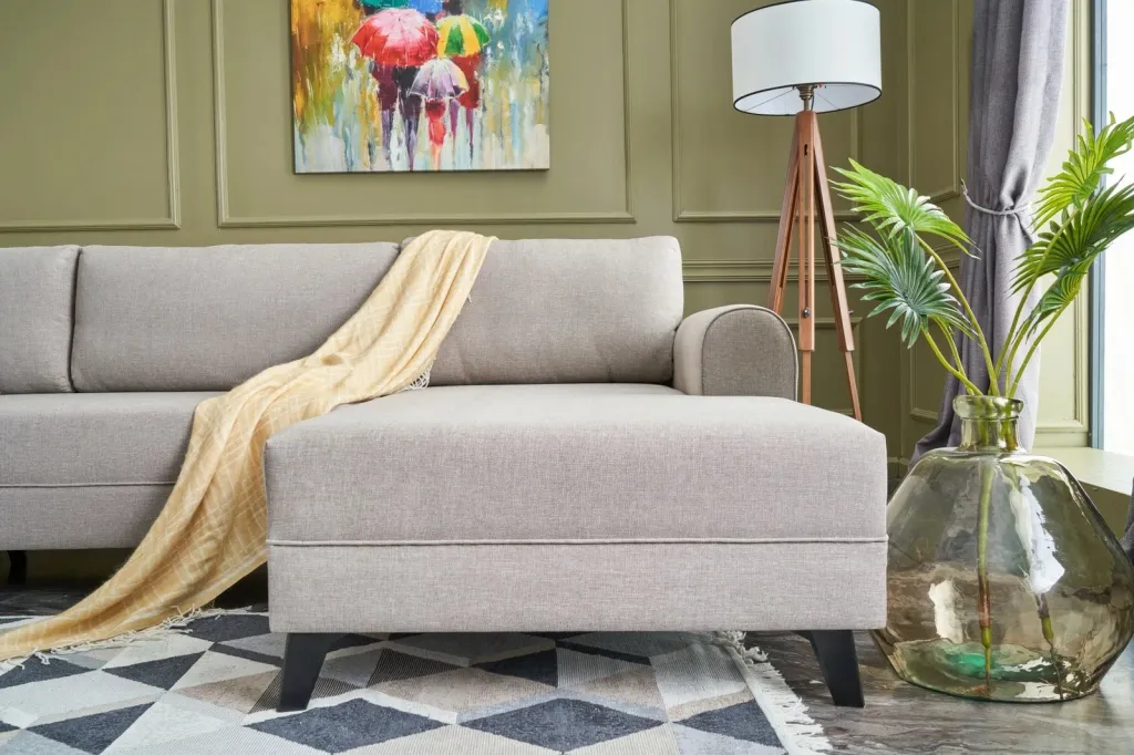 Kënd-sofë krevati Atelier del Sofa, Belen, krem - 3
