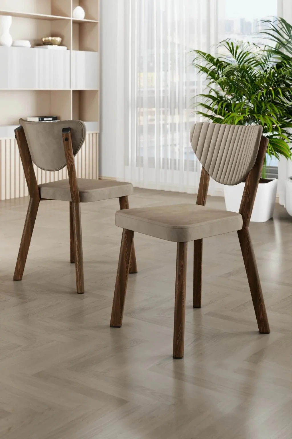 Set Karrigesh (4 Copë) Arfe, kapuçino, kafe - 1