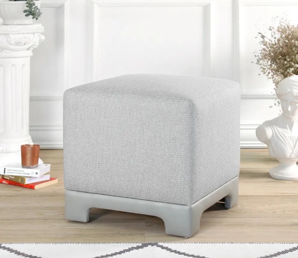 Puf Atelier del Sofa, Lenover, ngjyrë gri - 1
