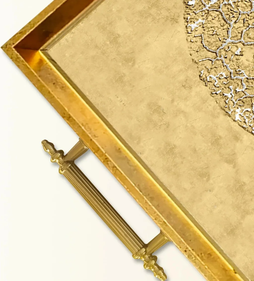 Tabaka dekorative prej qelqi, shumëngjyrëshe, Aberto Design, TPEA9842 - 3