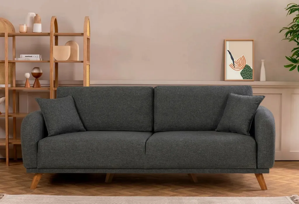 Set divan-krevat Atelier del Sofa, Hera, antracit - 3