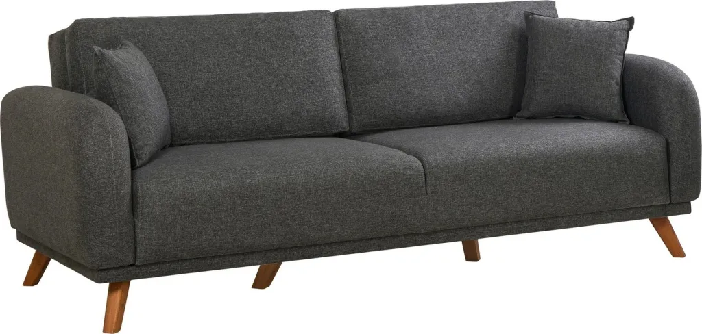 Set divan-krevat Atelier del Sofa, Hera, antracit - 9
