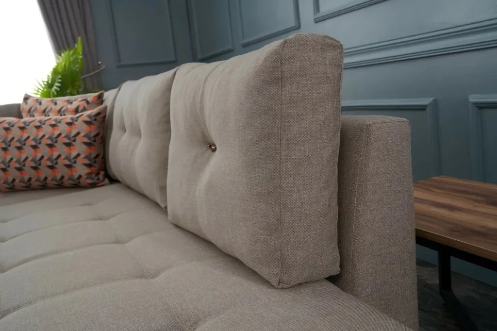 Kënd divan-krevat Atelier del Sofa, kënd majtas, ngjyrë krem - 4