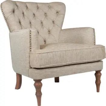 Karrige Wing Atelier del Sofa, London, ngjyrë kafe qumështi