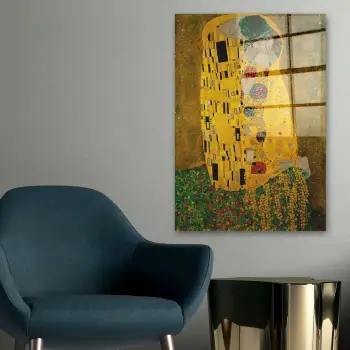 Pikturë dekorative prej xhami të temperuar, shumëngjyrëshe, Wallity 2294, 45x65cm