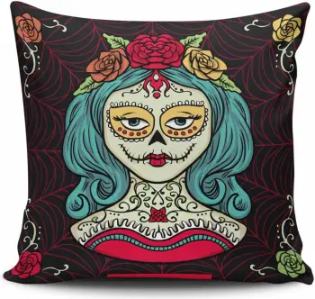 Jastëk dekorativ Aberto Design, shumëngjyrësh, NKLF-324, 43x43cm