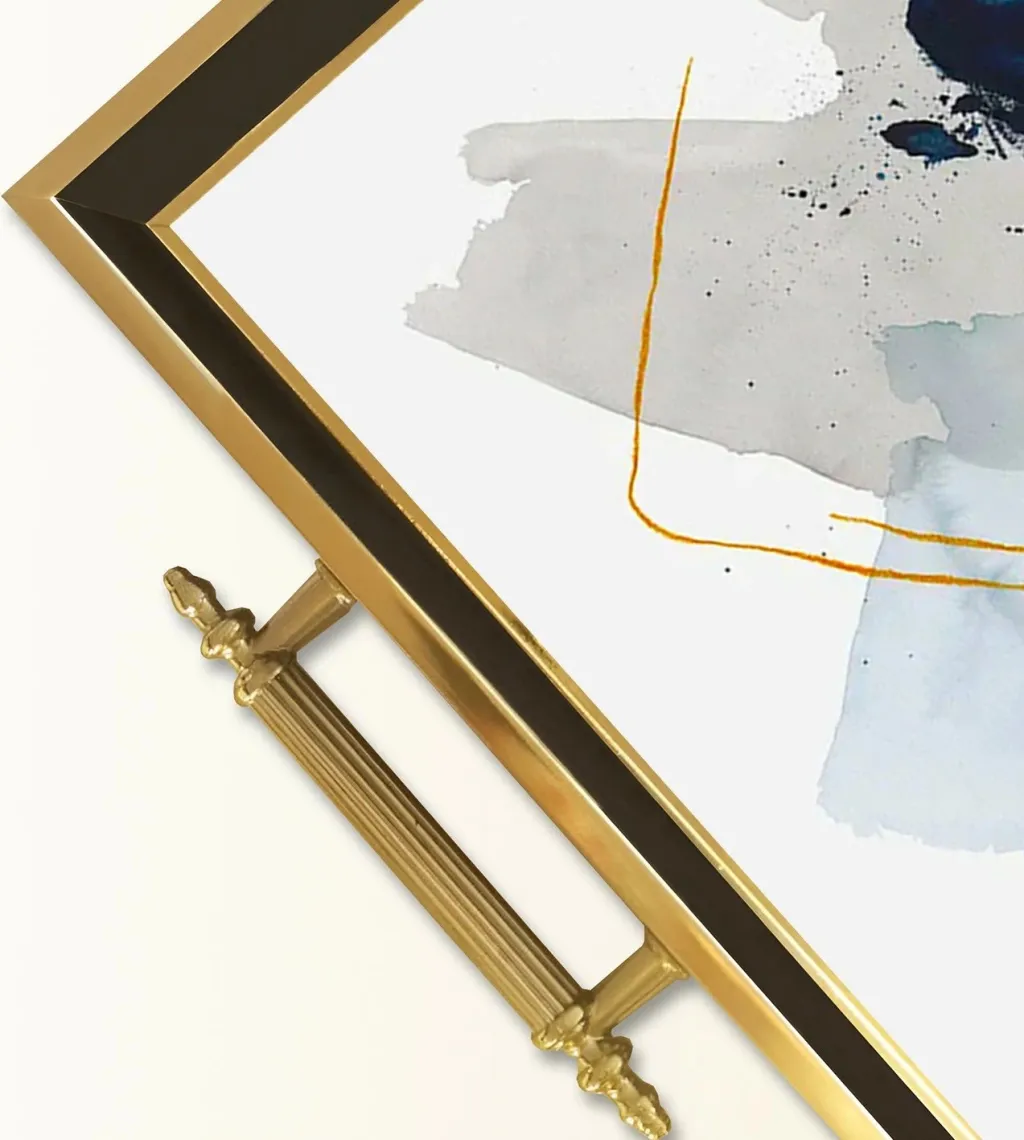 Tabaka dekorative prej qelqi, Aberto Design, TPA1, shumëngjyrëshe - 3