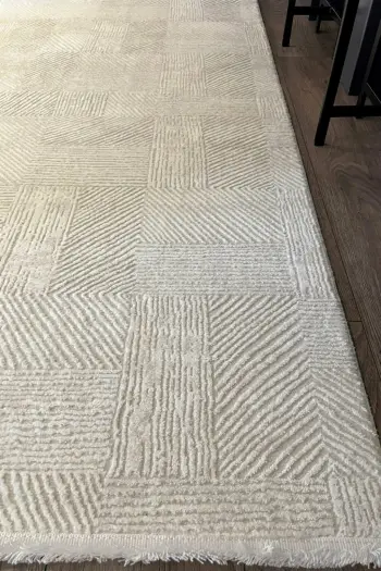 Qilim për korridor, ngjyrë krem, Conceptum Hypnose Leo 2969, 80x400cm