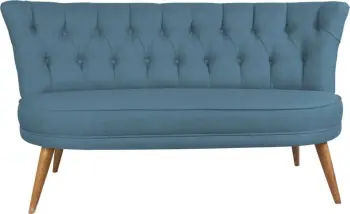 Divan dy ulëshe Atelier del Sofa, Richland Loveseat, ngjyrë sax blu