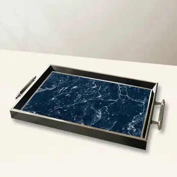 Tabaka prej qelqi Aberto Design, shumëngjyrëshe, TPG10003