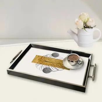Tabaka xhami Aberto Design, shumëngjyrëshe, TPG9832
